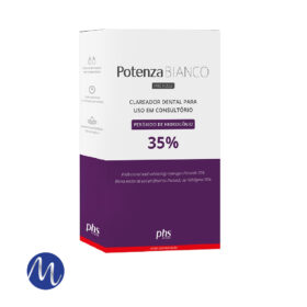 Clareamento 35% Potenza Branco Pro 1 Paciente PHS