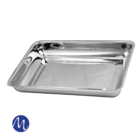 Bandeja 30x20x4 Inox Lisa